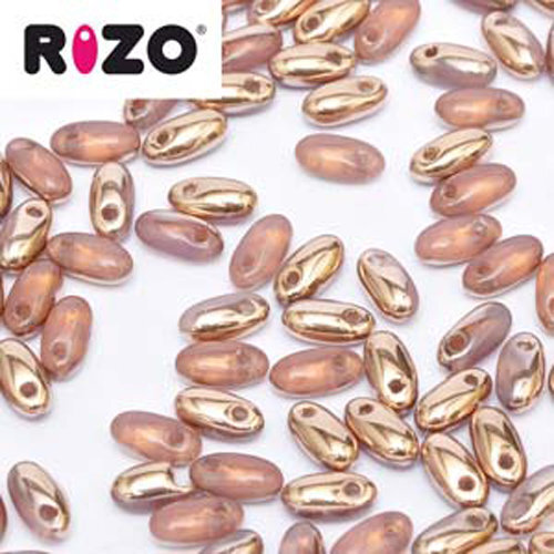 Rizo 2.5mm x 6mm - RZ256-71010-27101 - Rose Capri Gold