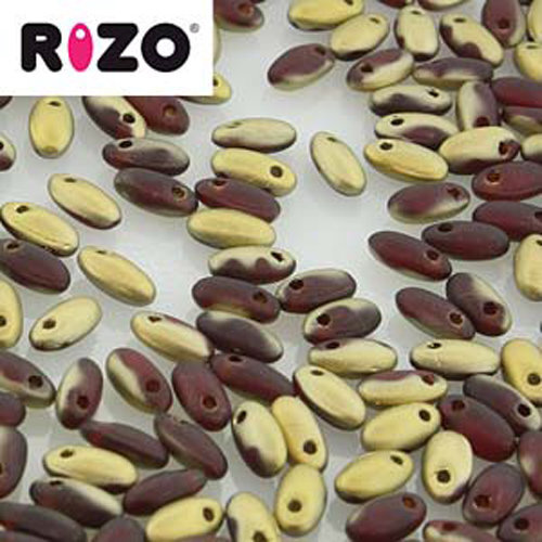 Rizo 2.5mm x 6mm - RZ256-90090-26471 - Matte Red Amber