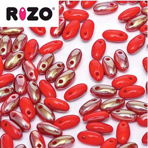 Rizo 2.5mm x 6mm - RZ256-93200-22501 - Opaque Red Celsian
