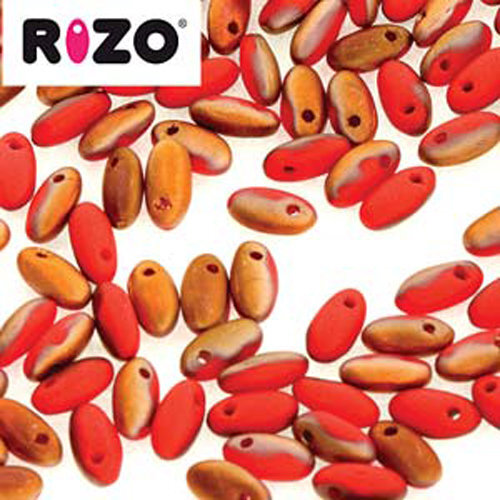 Rizo 2.5mm x 6mm - RZ256-93200-27237 - Matte Opaque Red Sunset
