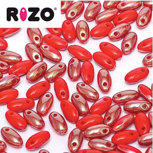 Rizo 2.5mm x 6mm - RZ256-93200-29121 - Opaque Red Apricot