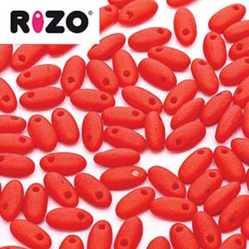 Rizo 2.5mm x 6mm - RZ256-93200-84110 - Matte Opaque Red