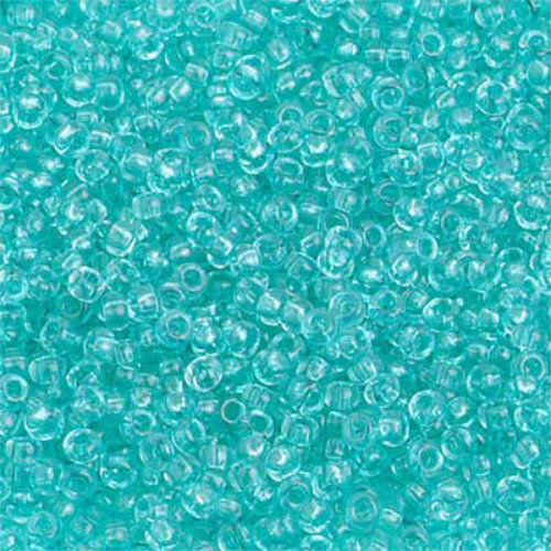 Preciosa 10/0 Rocaille Seed Beads - SB10-01165 - Crystal Teal Green SOLGEL