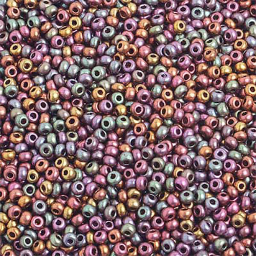 Preciosa 10/0 Rocaille Seed Beads - SB10-01640 - Shiny Copper AB