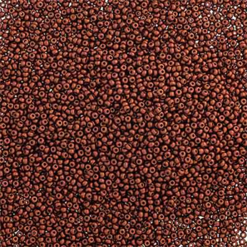Preciosa 10/0 Rocaille Seed Beads - SB10-01750 - Metallic Copper