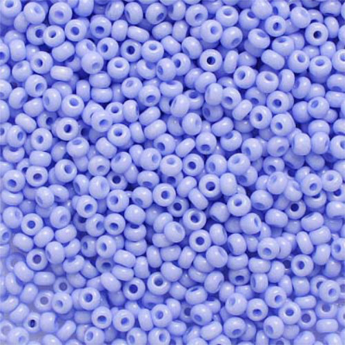 Preciosa 10/0 Rocaille Seed Beads - SB10-03131 - Dyed Chalk Light Violet SOLGEL