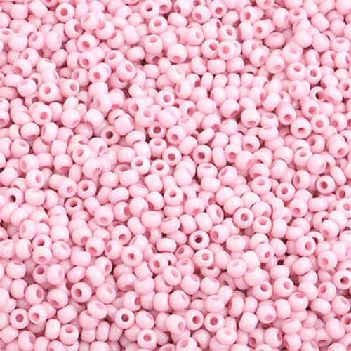 Preciosa 10/0 Rocaille Seed Beads - SB10-03193 - Chalk Pink SOLGEL