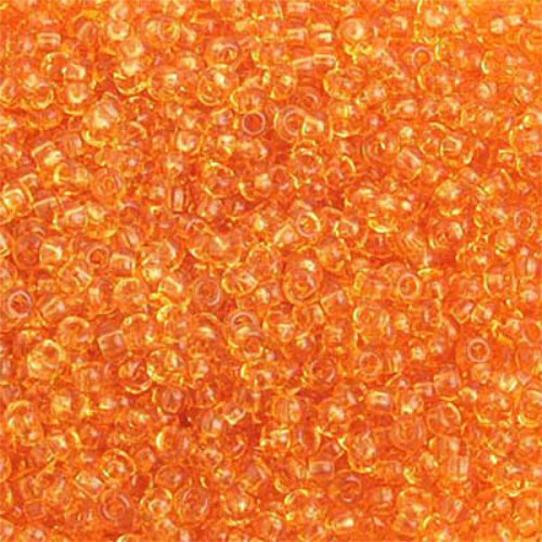 Preciosa 10/0 Rocaille Seed Beads - SB10-10070 - Transparent Topaz