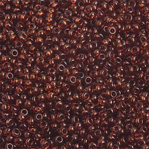 Preciosa 10/0 Rocaille Seed Beads - SB10-10110 - Transparent Brown