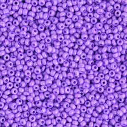 Preciosa 10/0 Rocaille Seed Beads - SB10-16128 - Opaque Dyed Violet