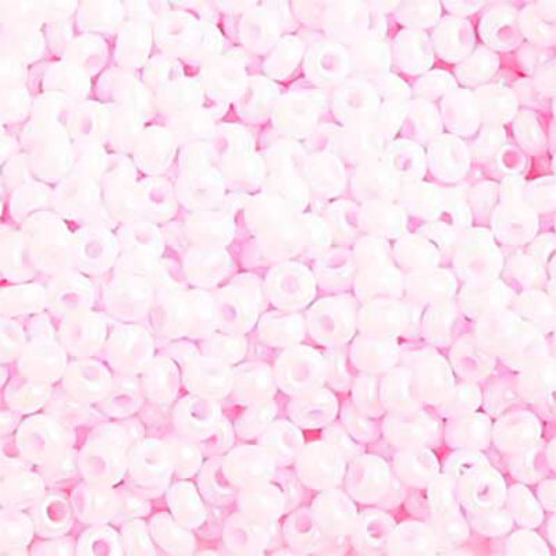 Preciosa 10/0 Rocaille Seed Beads - SB10-16172 - Opaque Dyed Pink