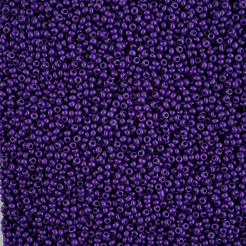Preciosa 10/0 Rocaille Seed Beads - SB10-16A28M - Matte Purple - Terra Intensive