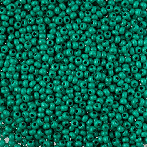 Preciosa 10/0 Rocaille Seed Beads - SB10-16A58 - Dark Green - Terra Intensive