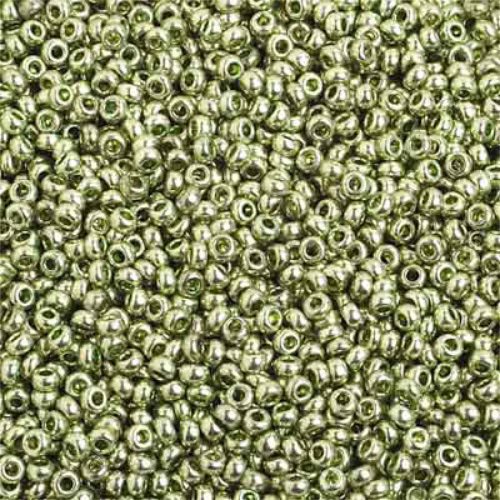 Preciosa 10/0 Rocaille Seed Beads - SB10-18161 - Metallic Light Yellow SOGEL