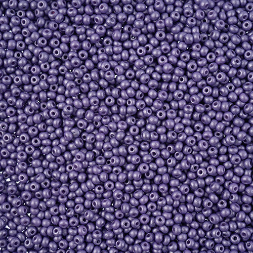 Preciosa 10/0 Rocaille Seed Beads - SB10-22014 - Chalk Lavender - PermaLux