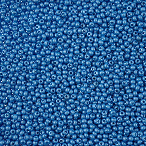 Preciosa 10/0 Rocaille Seed Beads - SB10-22020 - Chalk Light Blue - PermaLux