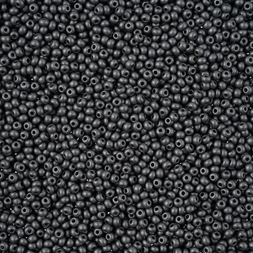 Preciosa 10/0 Rocaille Seed Beads - SB10-22022 - Chalk Grey - PermaLux