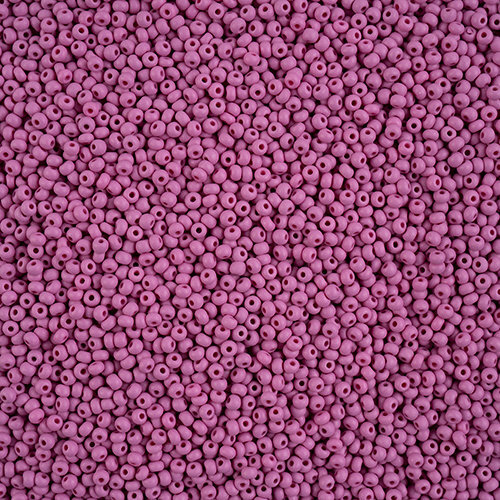 Preciosa 10/0 Rocaille Seed Beads - SB10-22M13 - Matte Chalk Purple - PermaLux