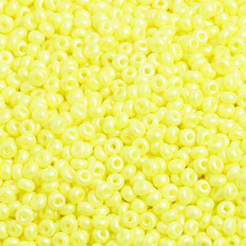 Preciosa 10/0 Rocaille Seed Beads - SB10-23830 - Shiny Yellow
