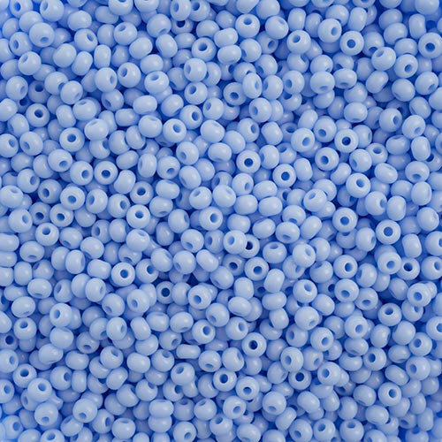 Preciosa 10/0 Rocaille Seed Beads - SB10-33000 - Opaque Powder Blue