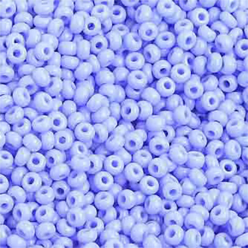 Preciosa 10/0 Rocaille Seed Beads - SB10-33020 - Opaque Pale Blue