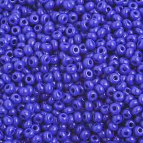 Preciosa 10/0 Rocaille Seed Beads - SB10-33050 - Opaque Royal Blue