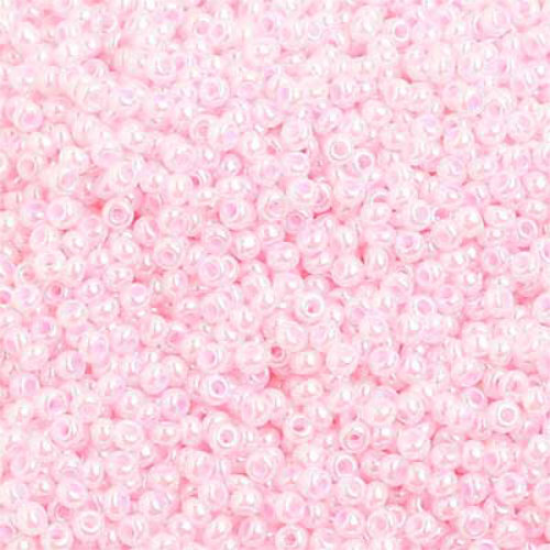 Preciosa 10/0 Rocaille Seed Beads - SB10-37173 - Pearl Dyed Pale Pink