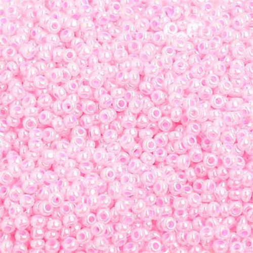 Preciosa 10/0 Rocaille Seed Beads - SB10-37175 - Pearl Dyed Rose