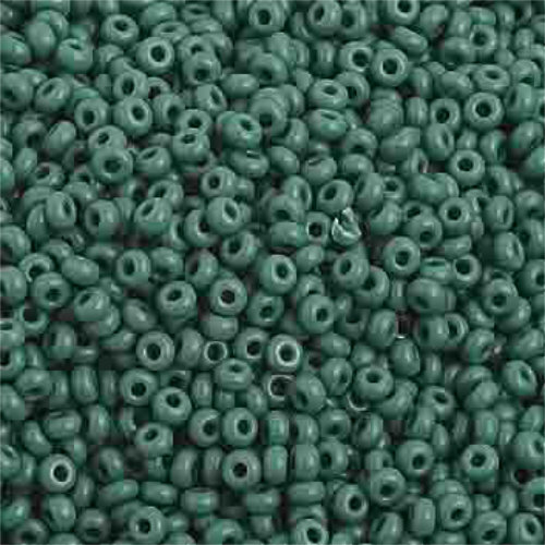 Preciosa 10/0 Rocaille Seed Beads - SB10-53270 - Opaque Dark Green