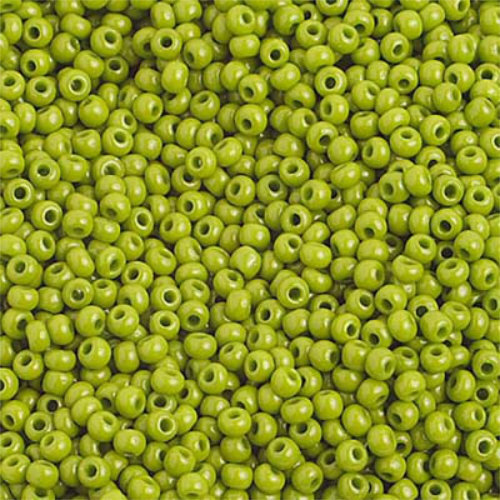 Preciosa 10/0 Rocaille Seed Beads - SB10-53430 - Opaque Olive