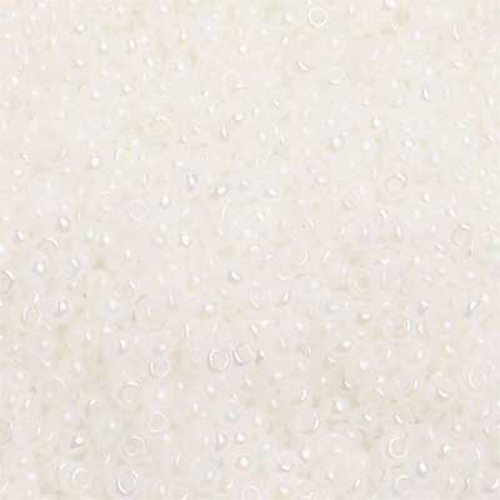 Preciosa 10/0 Rocaille Seed Beads - SB10-57205 - Pearl White AB