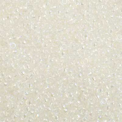 Preciosa 10/0 Rocaille Seed Beads - SB10-58205 - Transparent Iris Crystal