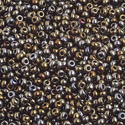 Preciosa 10/0 Rocaille Seed Beads - SB10-59115 - Opaque Iris Brown