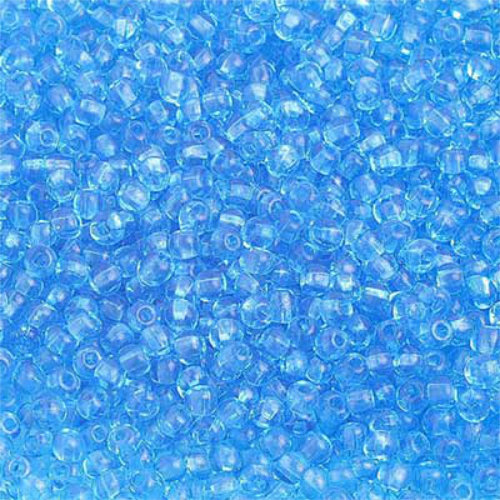 Preciosa 10/0 Rocaille Seed Beads - SB10-60030 - Transparent Light Blue