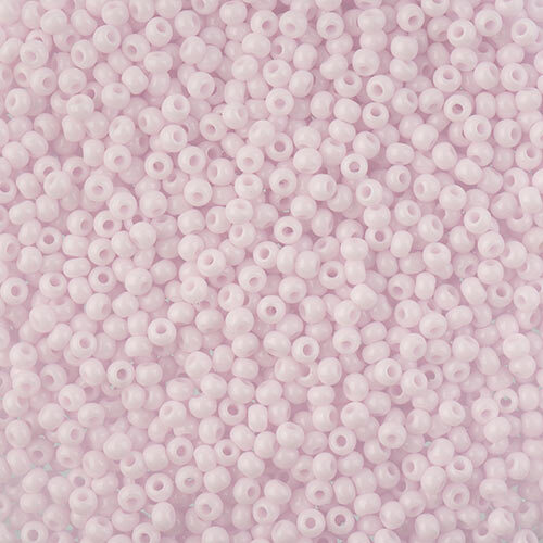 Preciosa 10/0 Rocaille Seed Beads - SB10-73420  - Opaque Natural Pink