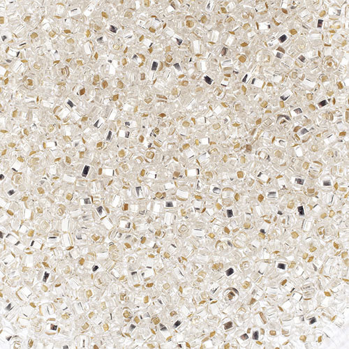 Preciosa 10/0 Rocaille Seed Beads - SB10-78102 - Silver Lined Crystal