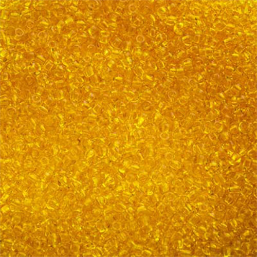 Preciosa 10/0 Rocaille Seed Beads - SB10-80010 - Transparent Yellow