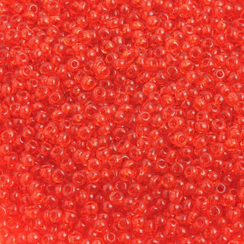 Preciosa 10/0 Rocaille Seed Beads - SB10-90030 - Transparent Orange
