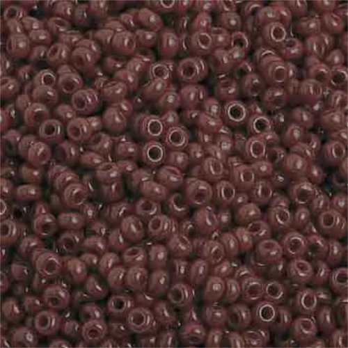 Preciosa 10/0 Rocaille Seed Beads - SB10-93310 - Opaque Dark Red