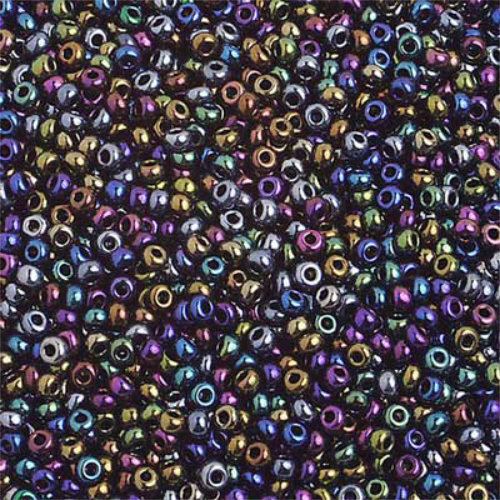 Preciosa 10/0 Rocaille Seed Beads - SB10-MIX-MIM - Metallic Iris Multi