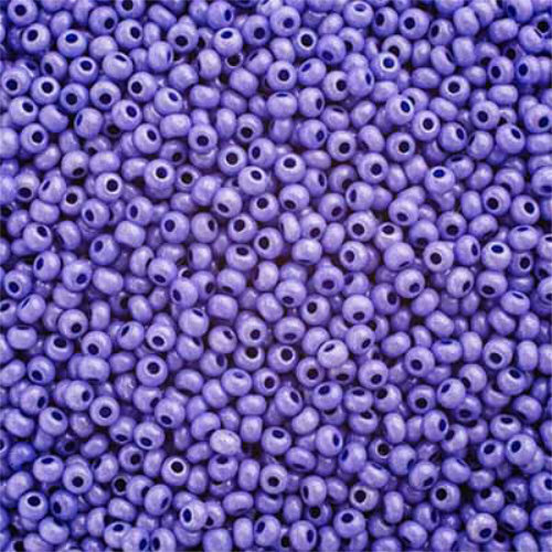 Preciosa 10/0 Rocaille Seed Beads - SB10-OPQVIO - Opaque Violet