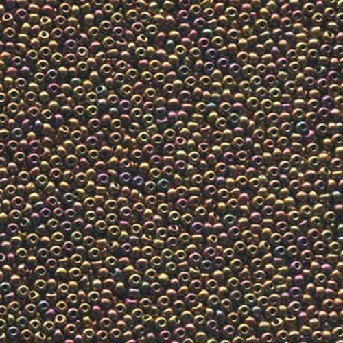 Preciosa 11/0 Rocaille Seed Beads - SB11-01620 - Dark Golden Rainbow