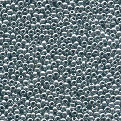 Preciosa 11/0 Rocaille Seed Beads - SB11-01700 - Bright Silver