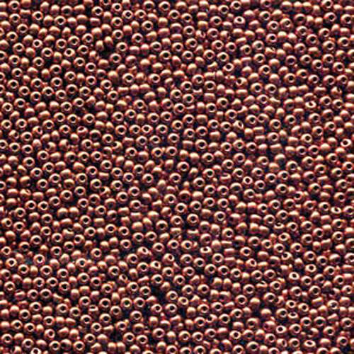 Preciosa 11/0 Rocaille Seed Beads - SB11-01750 - Bronze Fire Red