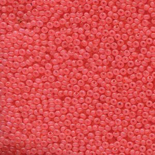 Preciosa 11/0 Rocaille Seed Beads - SB11-02691 - Salmon Opal Sol Gel