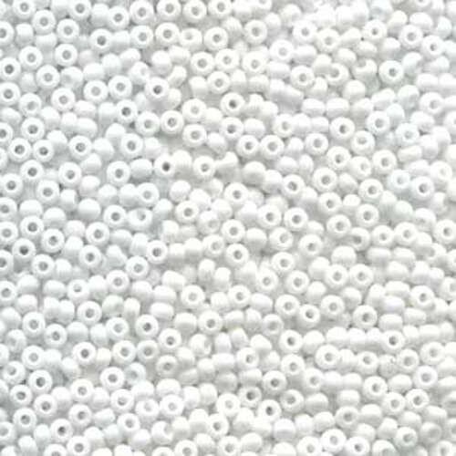 Preciosa 11/0 Rocaille Seed Beads - SB11-03050 - Chalk