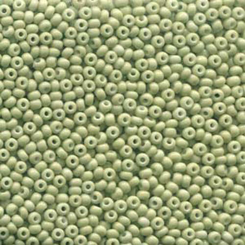 Preciosa 11/0 Rocaille Seed Beads - SB11-03152 - Light Olive Sol Gel