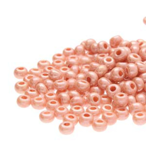Preciosa 11/0 Rocaille Seed Beads - SB11-07631 - Opaque Pink Lustre