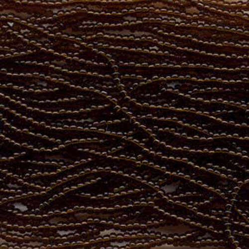 Preciosa 11/0 Rocaille Seed Beads - SB11-10140 - Dark Topaz