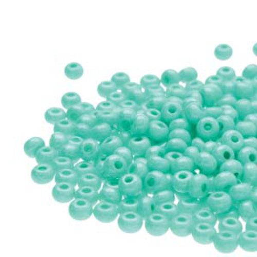 Preciosa 11/0 Rocaille Seed Beads - SB11-16358 - Terra Dyed Green